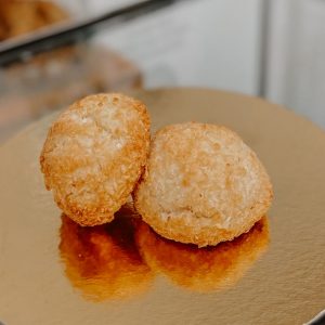 Biscuits à base de coco râpée