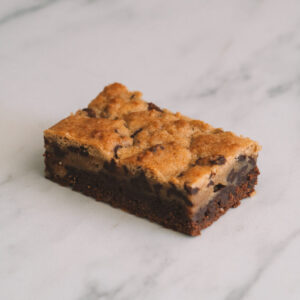 Le brookies, c'est un cookies sur un brownies